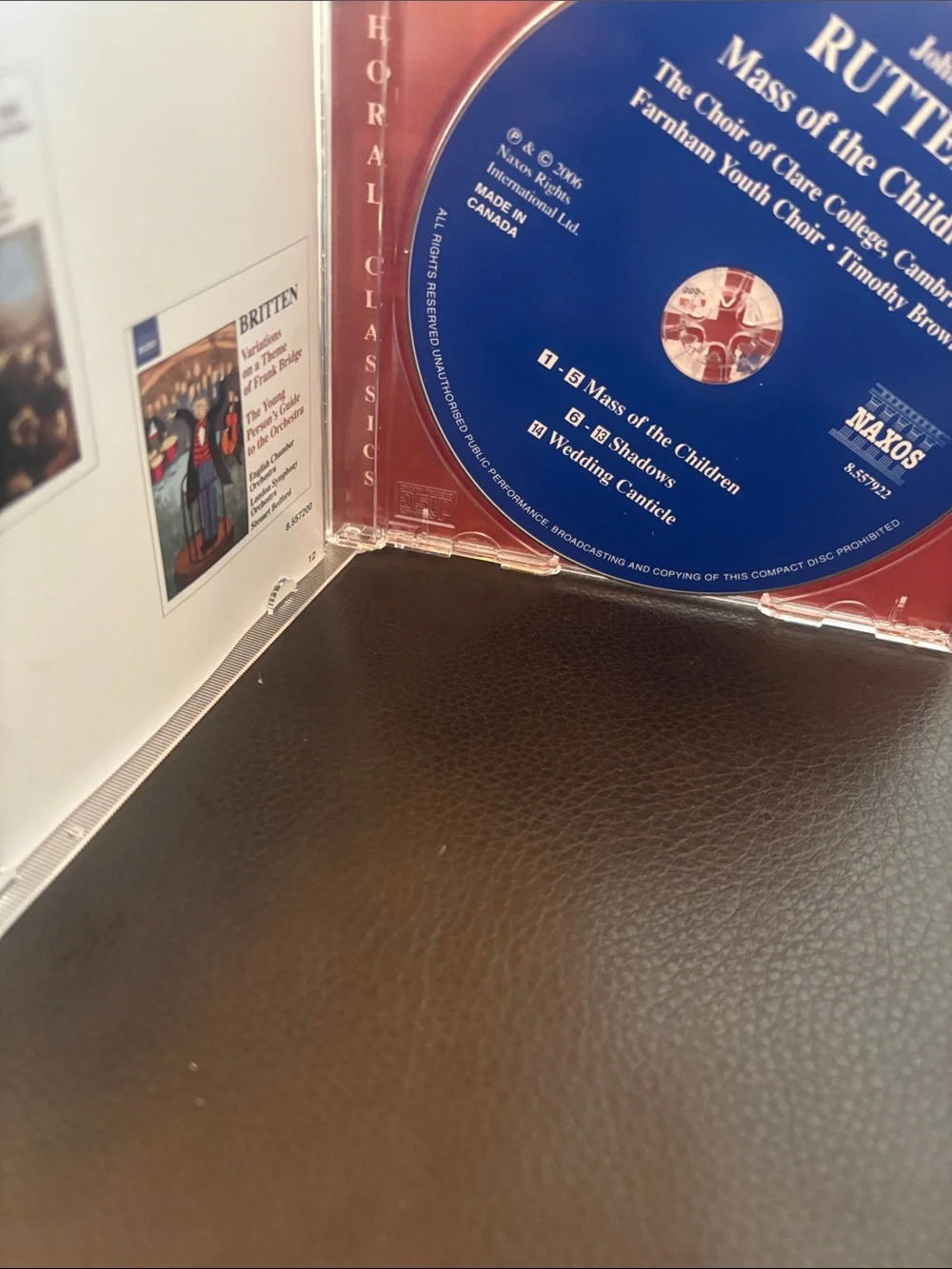 John Rutter : Mass of the Children  CD